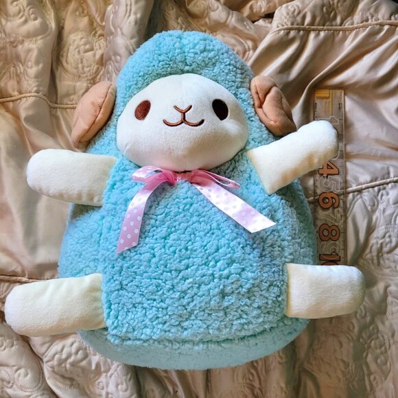 RARE AMUSE BLUE HITSUJI NO WOOLY WOOLY - Picture 1 of 5